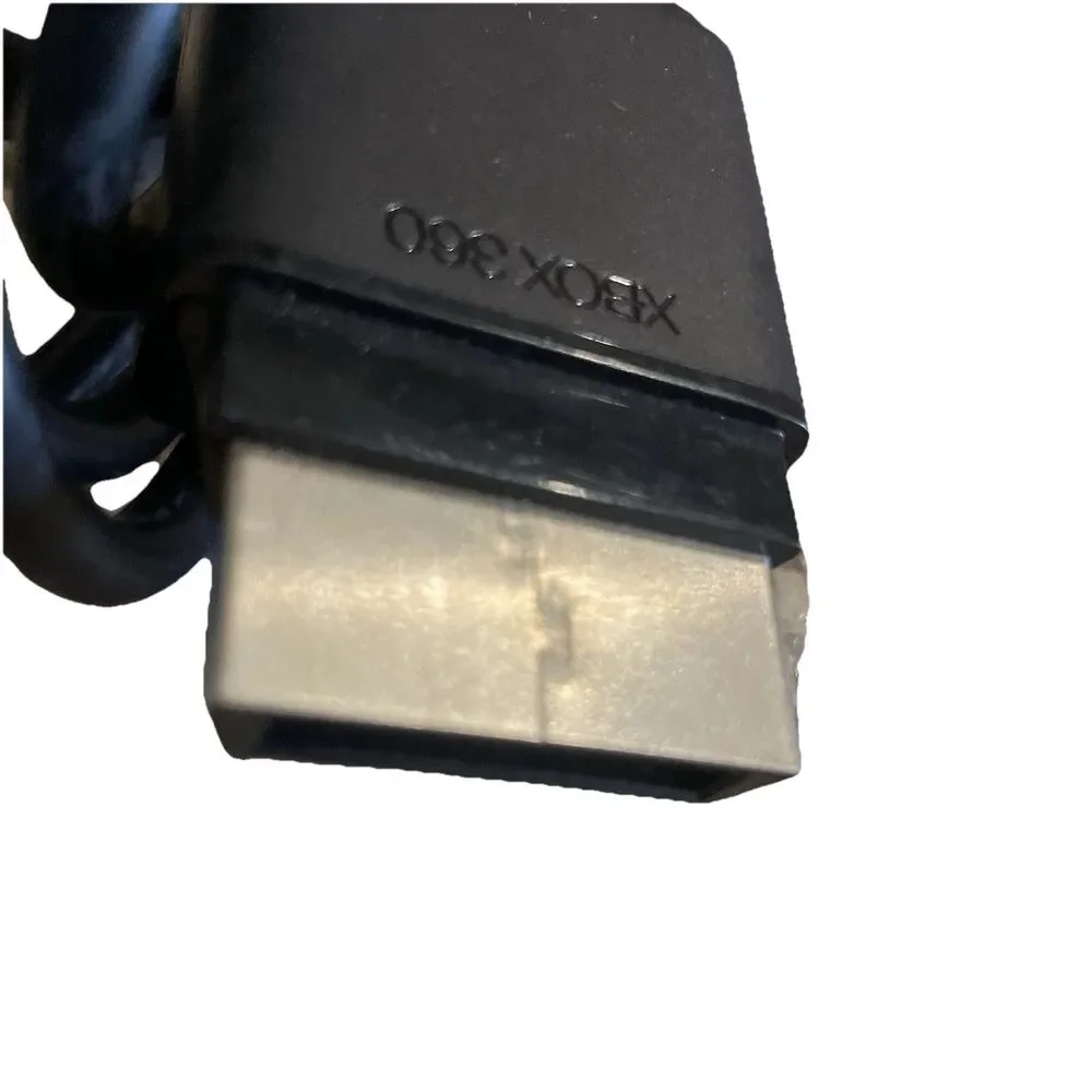 Official Microsoft Xbox 360 Genuine OEM AV Composite Cable RCA TV Wire Cord
